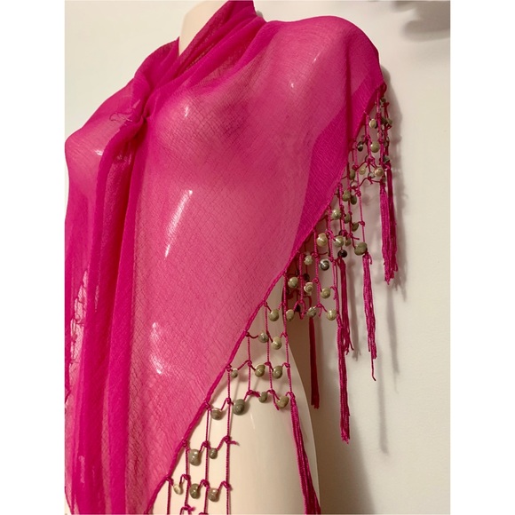 Pink shawl - Picture 2 of 5